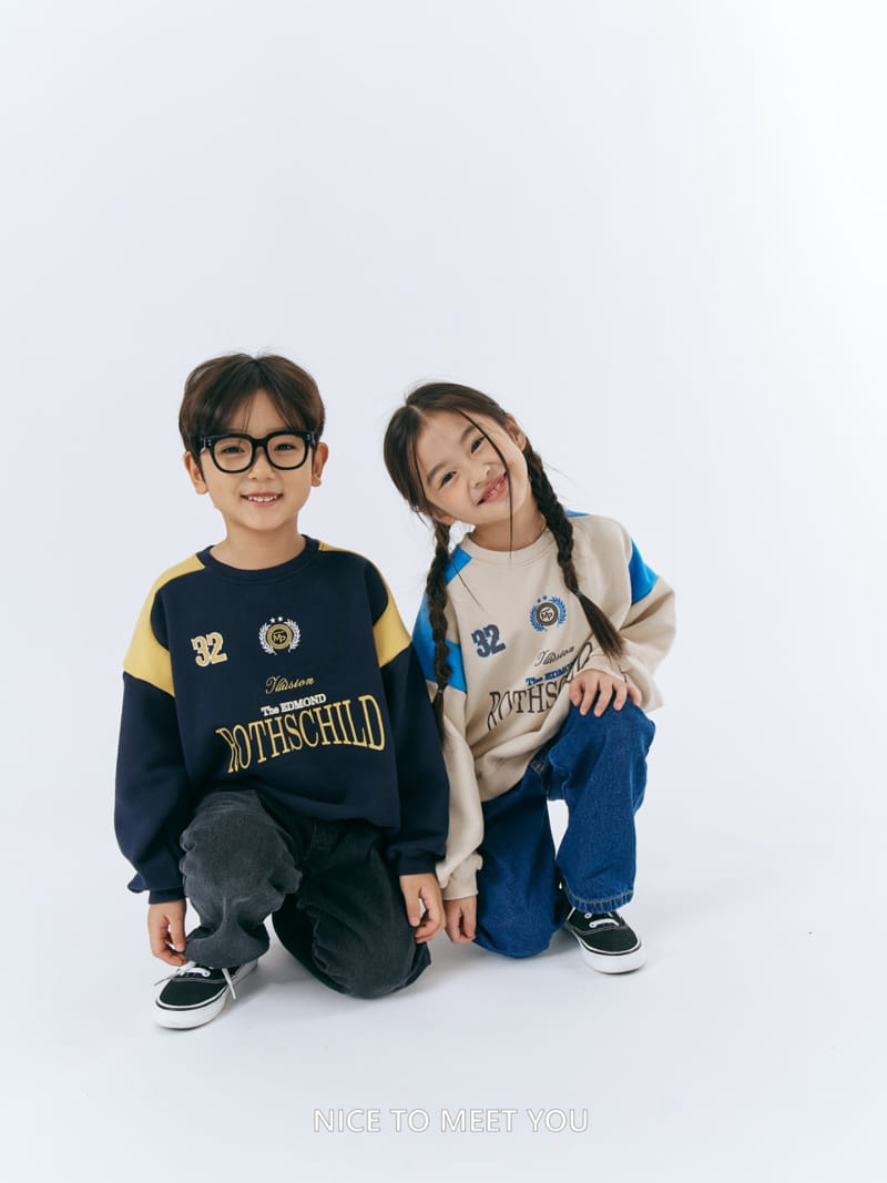 Nice To Meet You - Korean Children Fashion - #childrensboutique - 32 Mix Sweatshirt - 4