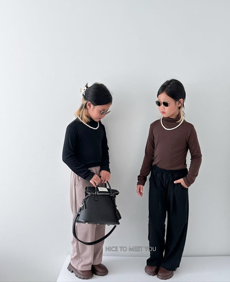 Nice To Meet You - Korean Children Fashion - #discoveringself - Cozy Tee - 9