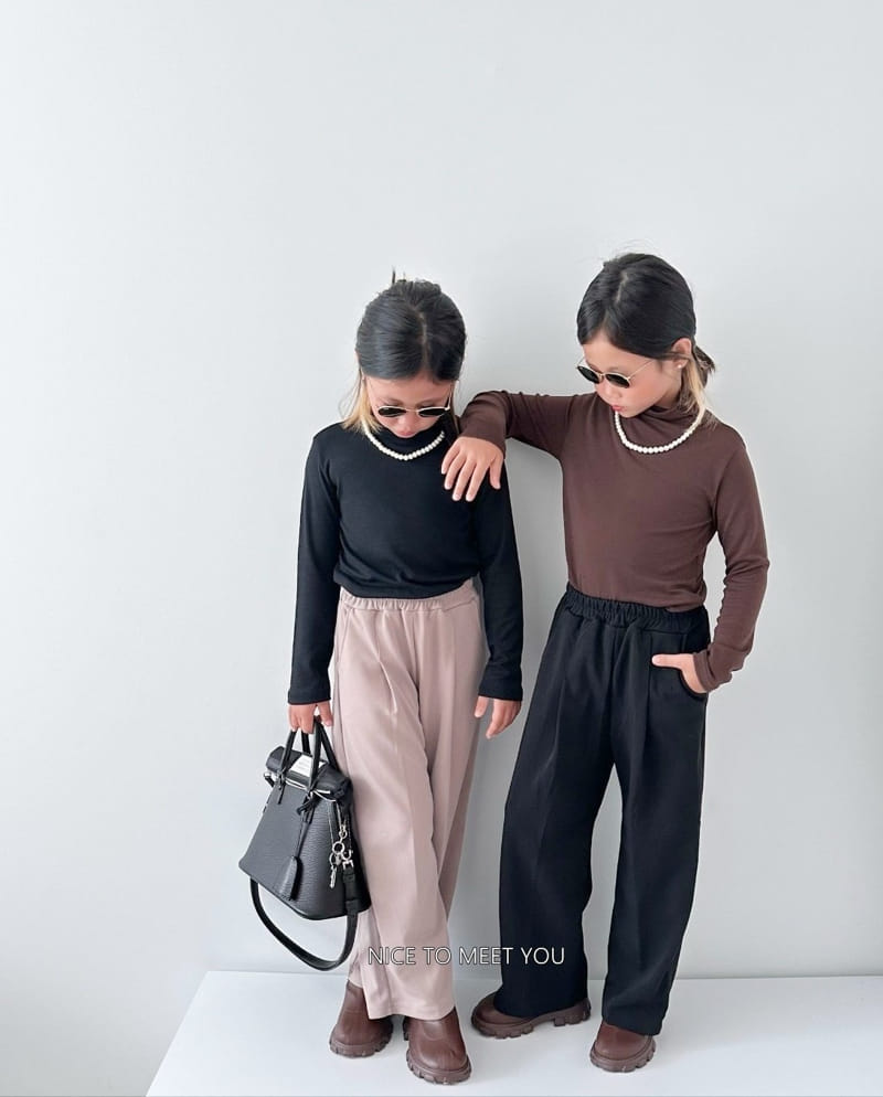 Nice To Meet You - Korean Children Fashion - #fashionkids - Cozy Tee - 10