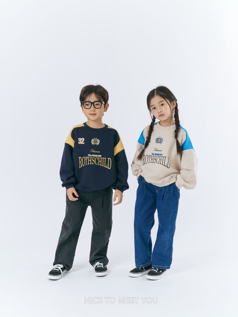 Nice To Meet You - Korean Children Fashion - #fashionkids - 32 Mix Sweatshirt - 6