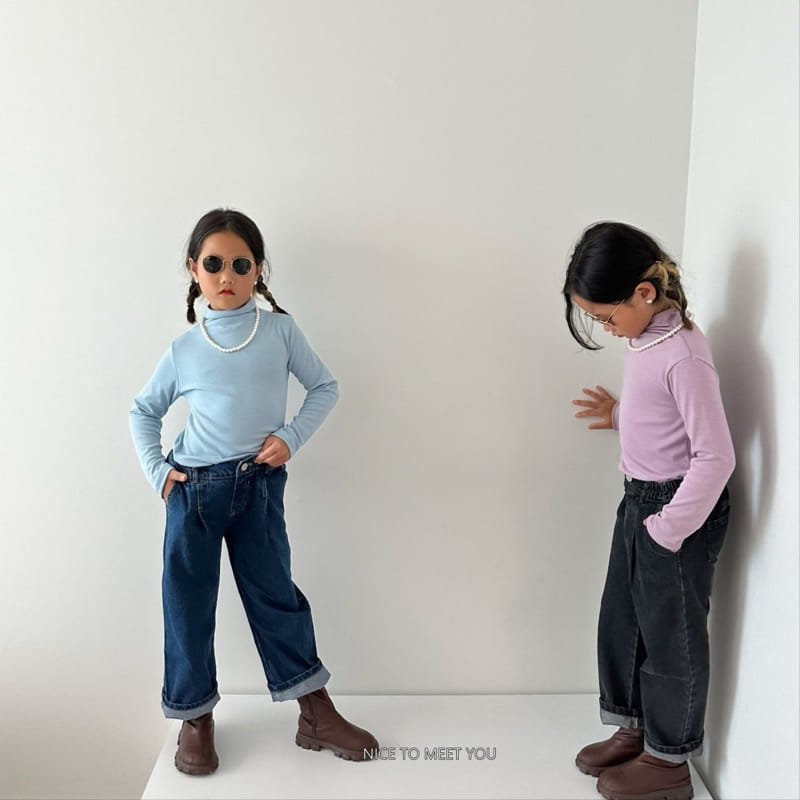 Nice To Meet You - Korean Children Fashion - #kidsshorts - Cozy Tee - 11