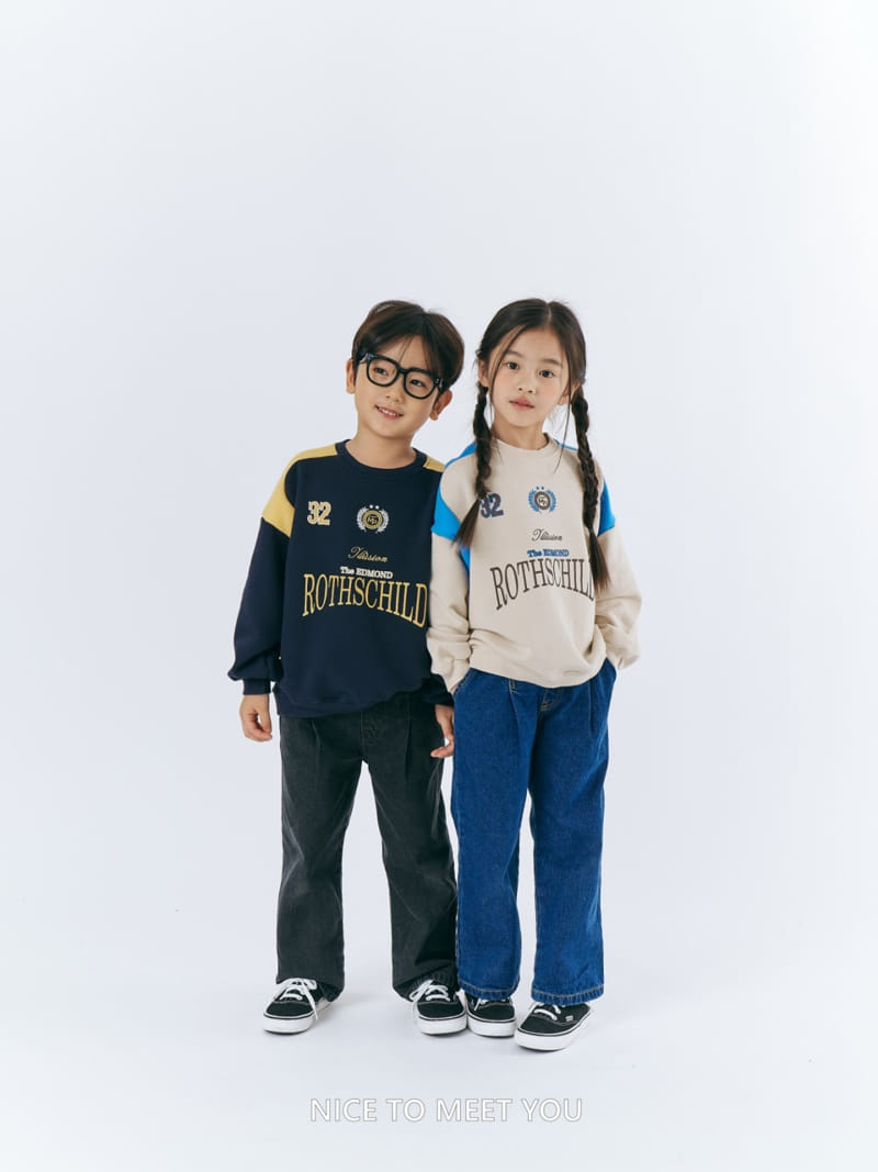 Nice To Meet You - Korean Children Fashion - #kidsshorts - 32 Mix Sweatshirt - 7