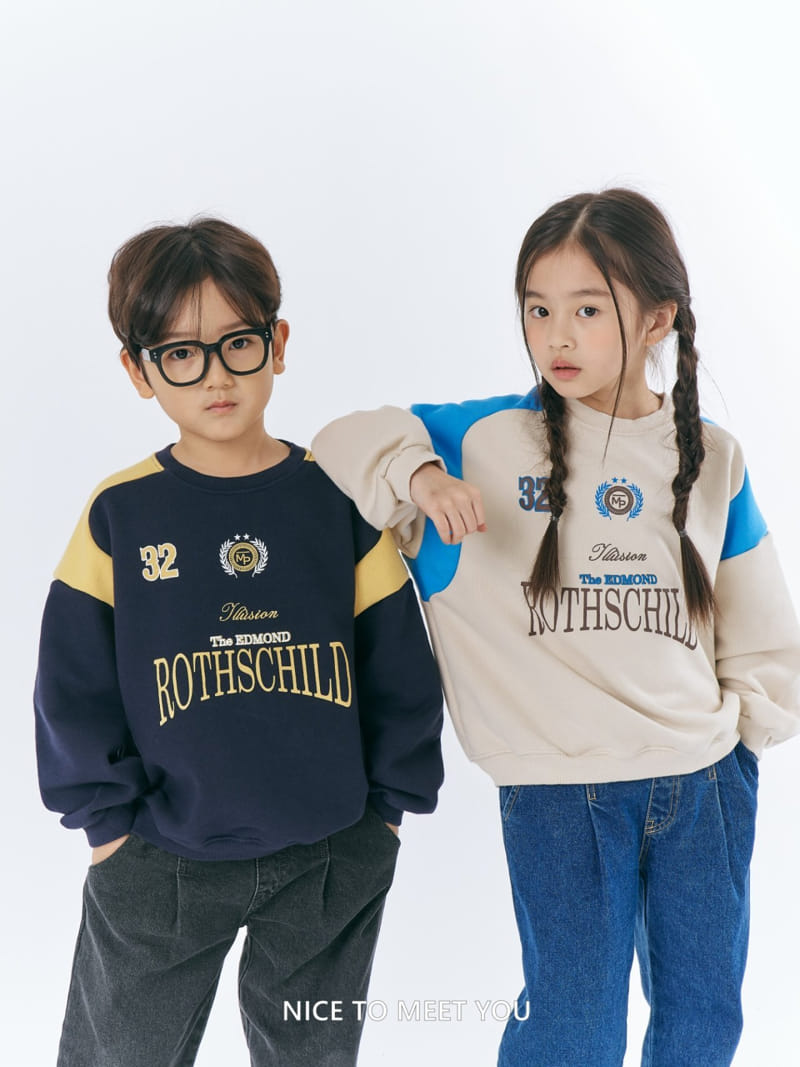 Nice To Meet You - Korean Children Fashion - #kidsstore - 32 Mix Sweatshirt - 8