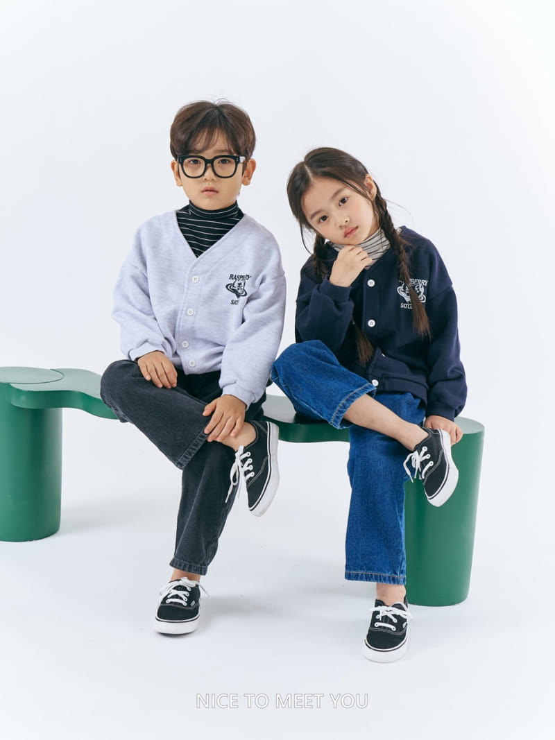 Nice To Meet You - Korean Children Fashion - #kidzfashiontrend - Pang Pang Cardigan - 2