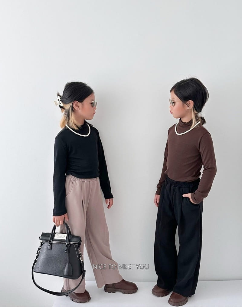 Nice To Meet You - Korean Children Fashion - #magicofchildhood - Cozy Tee - 2