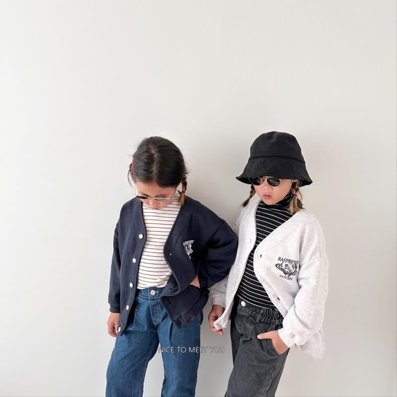 Nice To Meet You - Korean Children Fashion - #minifashionista - Pang Pang Cardigan - 6