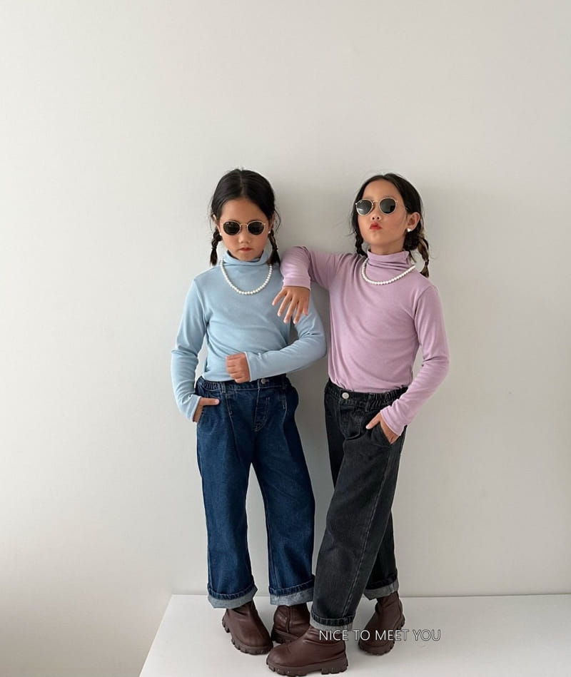 Nice To Meet You - Korean Children Fashion - #minifashionista - Cozy Tee - 3