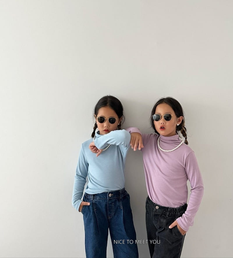 Nice To Meet You - Korean Children Fashion - #minifashionista - Cozy Tee - 4