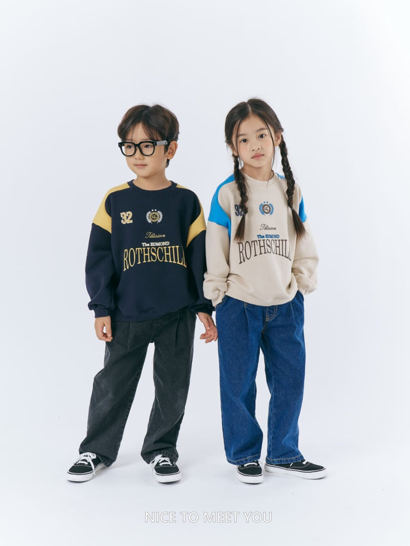 Nice To Meet You - Korean Children Fashion - #stylishchildhood - 32 Mix Sweatshirt