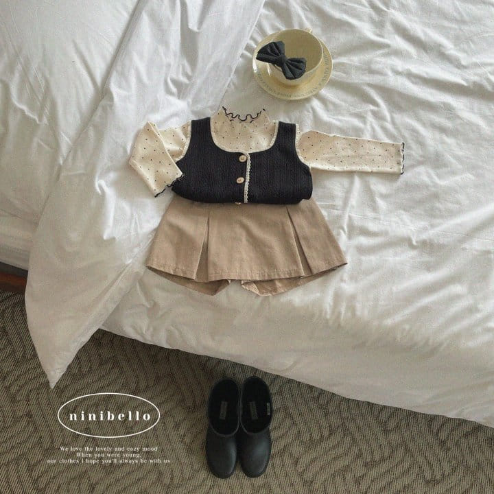 Ninibello - Korean Children Fashion - #kidsstore - Coco Lace Bustier - 8