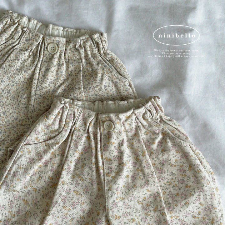 Ninibello - Korean Children Fashion - #minifashionista - Flower Pants - 3