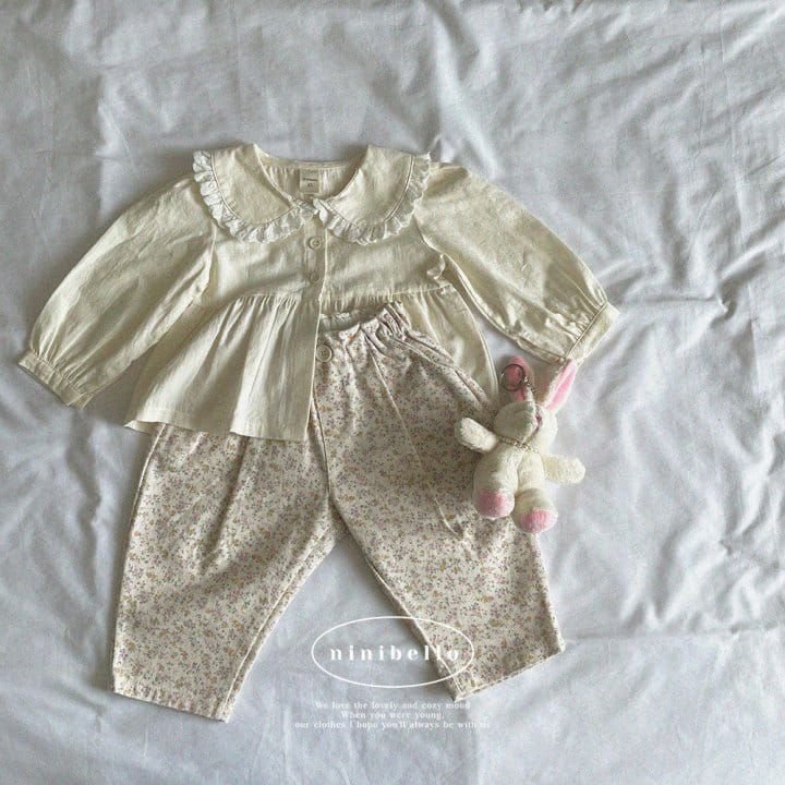 Ninibello - Korean Children Fashion - #minifashionista - Flower Pants - 4