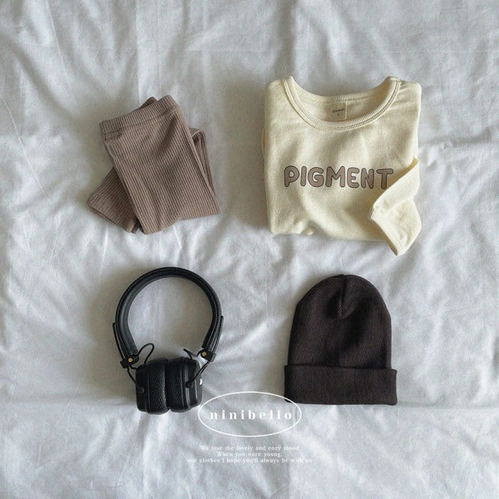 Ninibello - Korean Children Fashion - #stylishchildhood - Pigment Piping Sweatshirt - 6