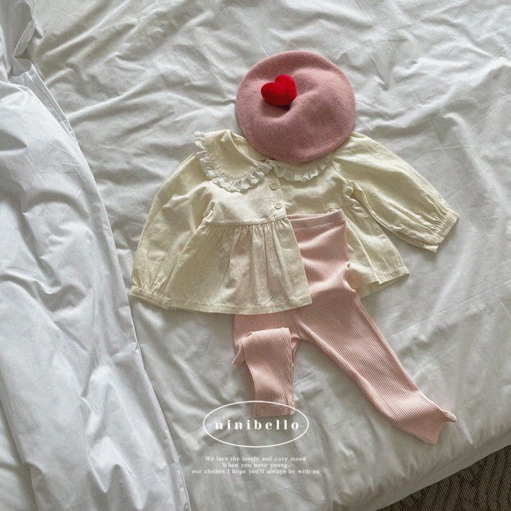 Ninibello - Korean Children Fashion - #toddlerclothing - Dorothy Collar Blouse - 12