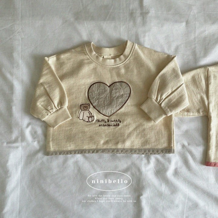 Ninibello - Korean Children Fashion - #toddlerclothing - Sweet Patch Sweatshirt - 10