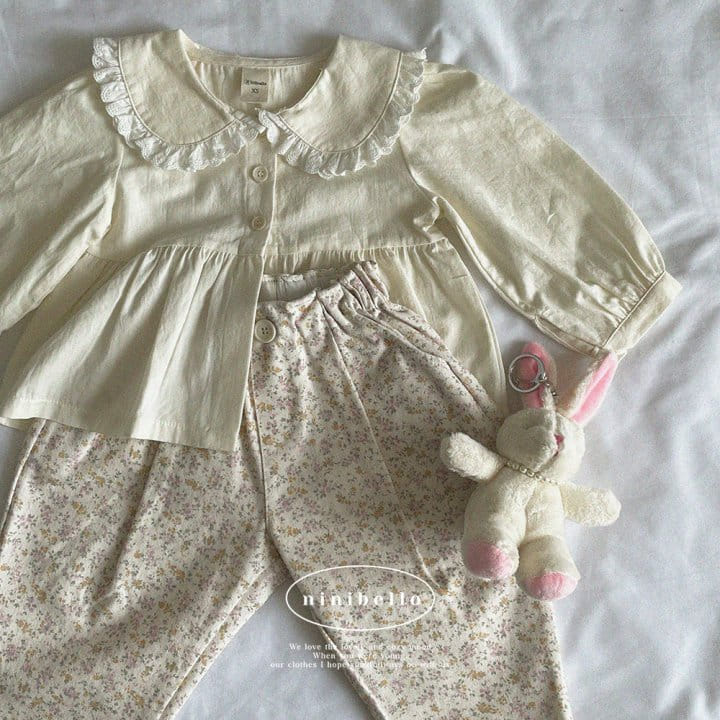 Ninibello - Korean Children Fashion - #toddlerclothing - Flower Pants - 6
