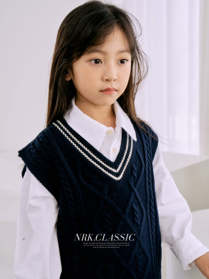 Nrk - Korean Children Fashion - #childrensboutique - School Look Vest - 9