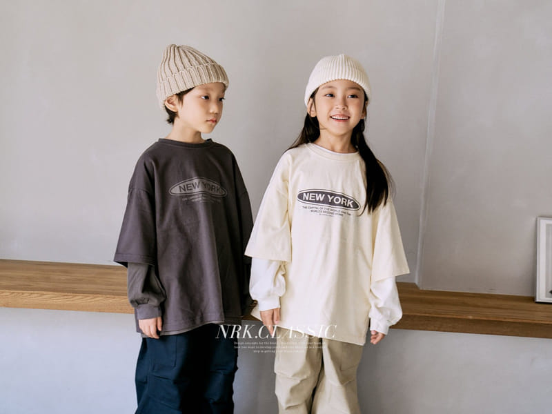 Nrk - Korean Children Fashion - #discoveringself - New York Tee - 11
