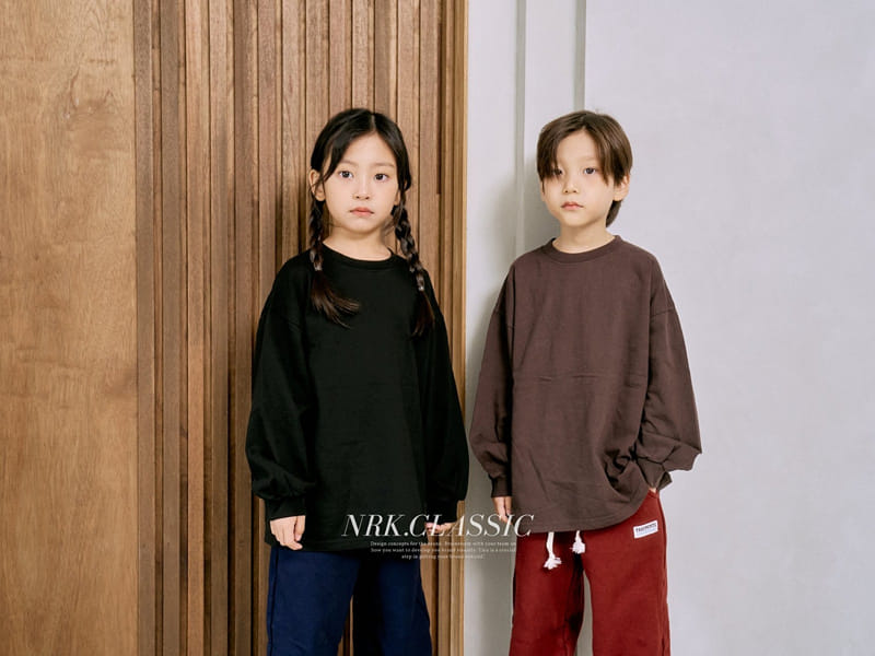 Nrk - Korean Children Fashion - #discoveringself - Daily Long Tee - 10