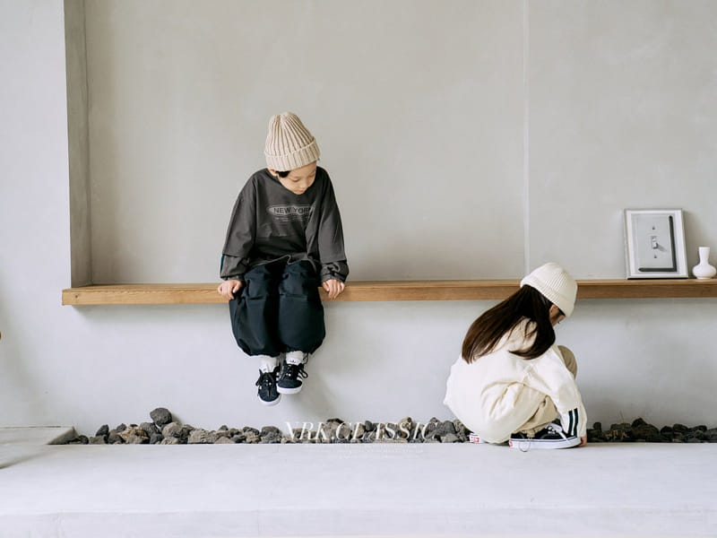Nrk - Korean Children Fashion - #discoveringself - Two Line Tee - 8