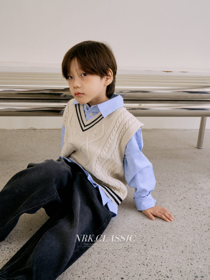 Nrk - Korean Children Fashion - #fashionkids - School Look Vest - 12