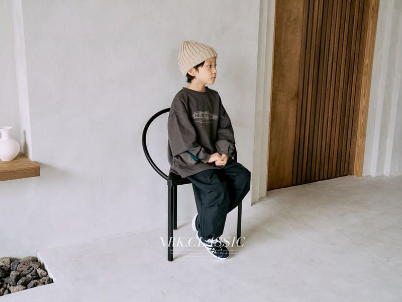 Nrk - Korean Children Fashion - #kidsstore - Two Line Tee - 11