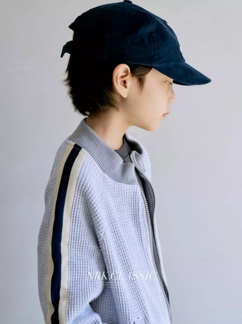 Nrk - Korean Children Fashion - #kidsstore - Waffle Zip-up - 9