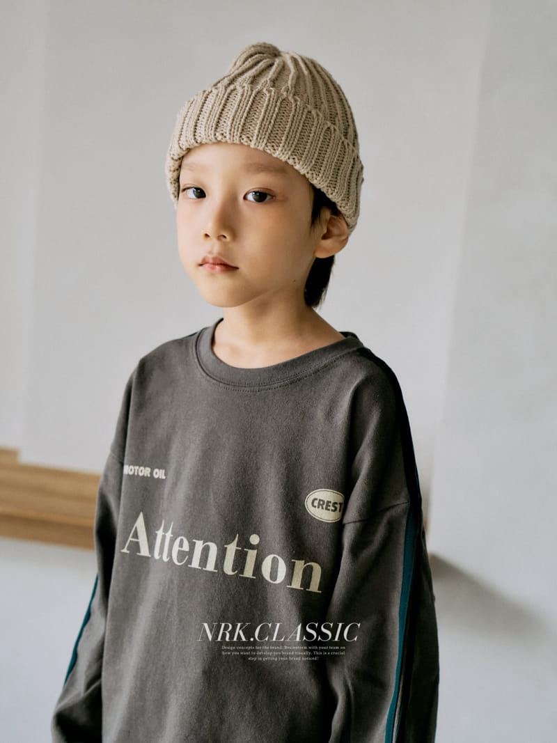 Nrk - Korean Children Fashion - #kidzfashiontrend - Two Line Tee - 12