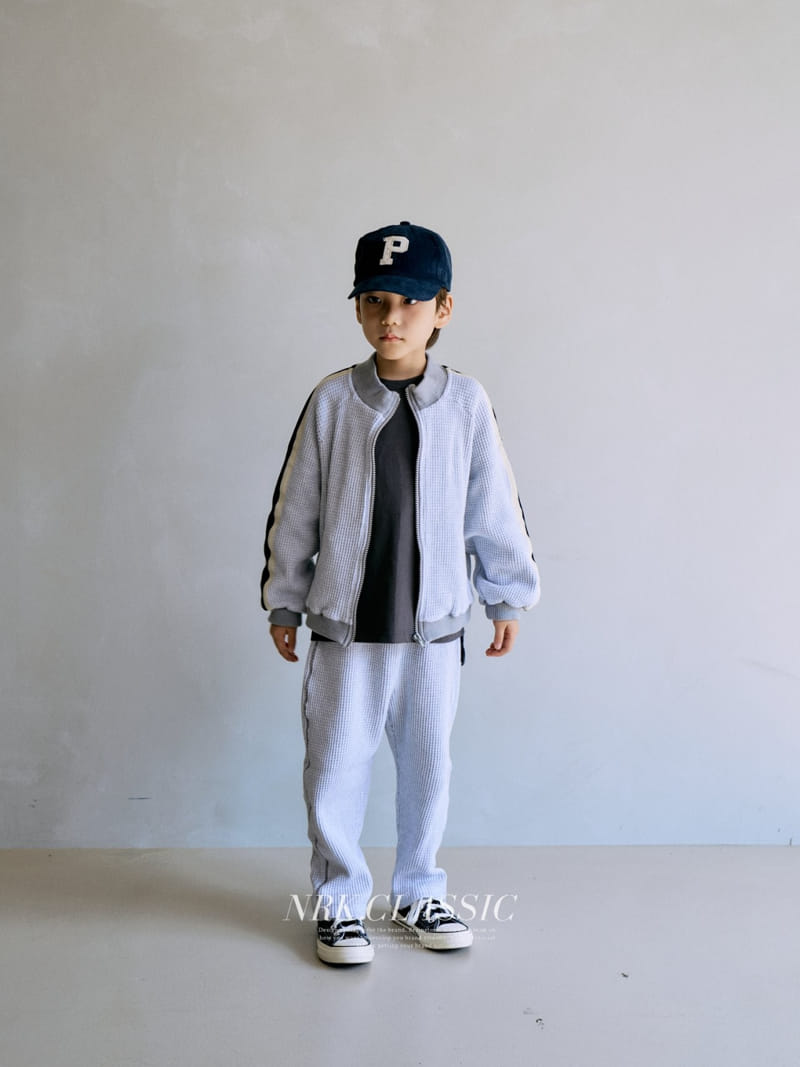 Nrk - Korean Children Fashion - #littlefashionista - Waffle Zip-up - 12