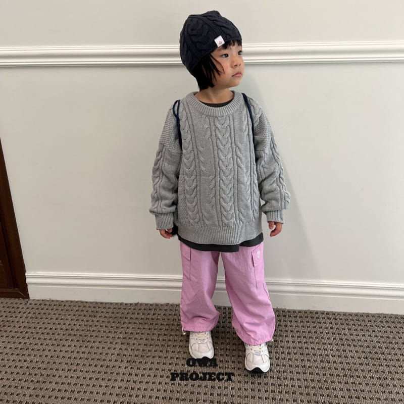O Wa - Korean Children Fashion - #childofig - Twist Knit Tee - 12