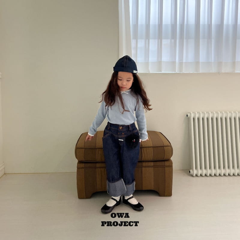 O Wa - Korean Children Fashion - #magicofchildhood - Ribbon Tee - 3