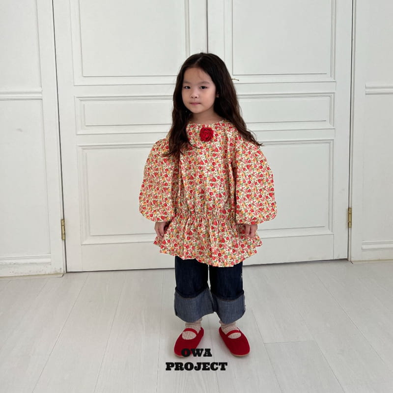 O Wa - Korean Children Fashion - #prettylittlegirls - Puff One-piece - 7