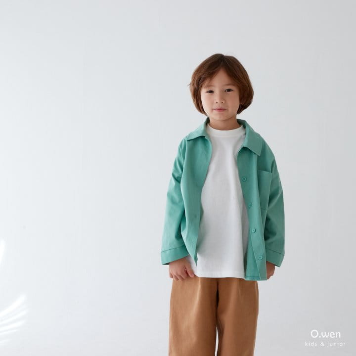 O Wen - Korean Children Fashion - #Kfashion4kids - Union Color Shirt - 11