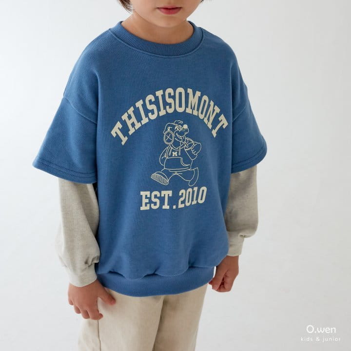 O Wen - Korean Children Fashion - #childofig - Layered Sweatshirt - 6