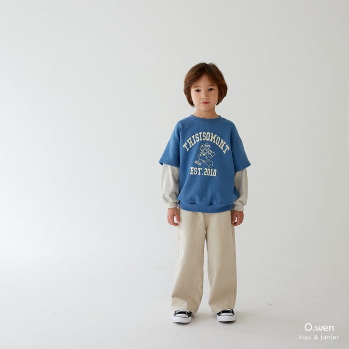O Wen - Korean Children Fashion - #childofig - Layered Sweatshirt - 7