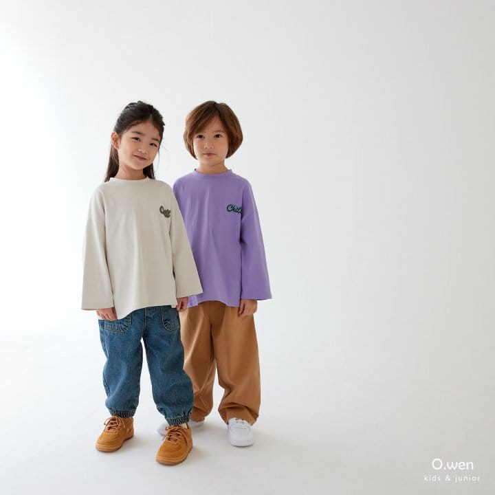 O Wen - Korean Children Fashion - #childofig - Chillin Tee - 5