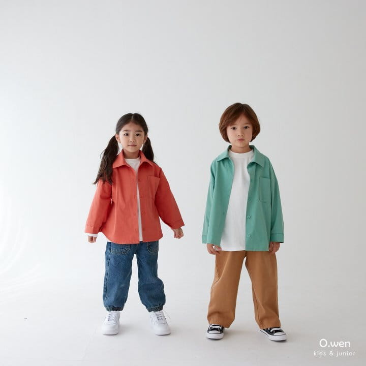 O Wen - Korean Children Fashion - #childofig - Union Color Shirt - 3