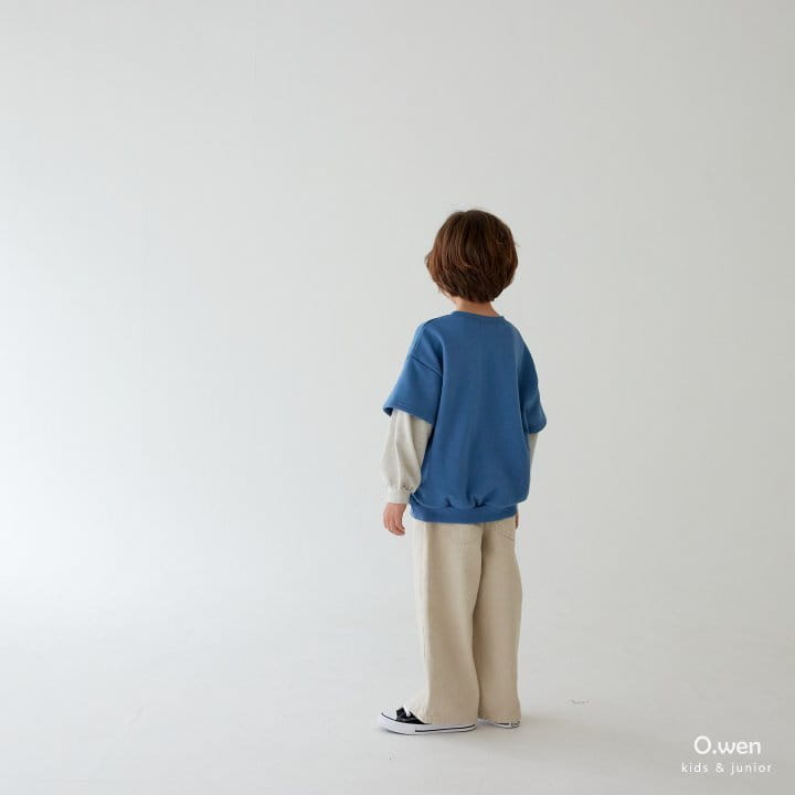 O Wen - Korean Children Fashion - #childrensboutique - Layered Sweatshirt - 8