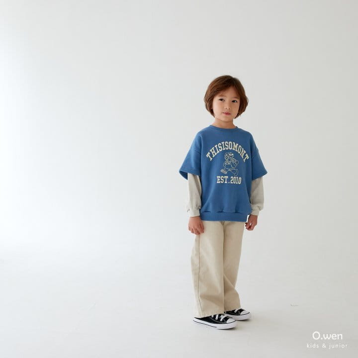 O Wen - Korean Children Fashion - #discoveringself - Layered Sweatshirt - 10