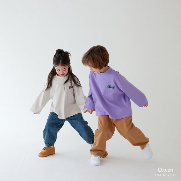 O Wen - Korean Children Fashion - #littlefashionista - Chillin Tee