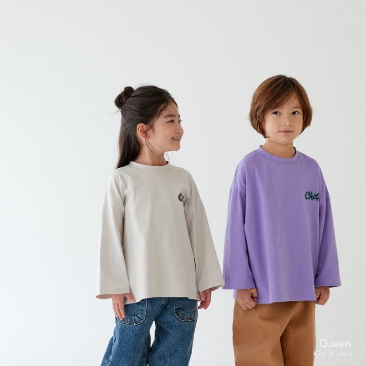 O Wen - Korean Children Fashion - #minifashionista - Chillin Tee - 4