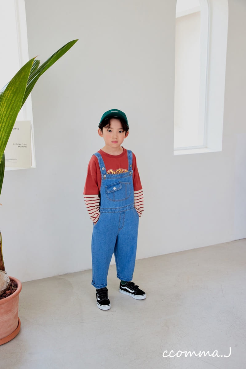 Oda - Korean Children Fashion - #designkidswear - Pocket Dungarees - 2