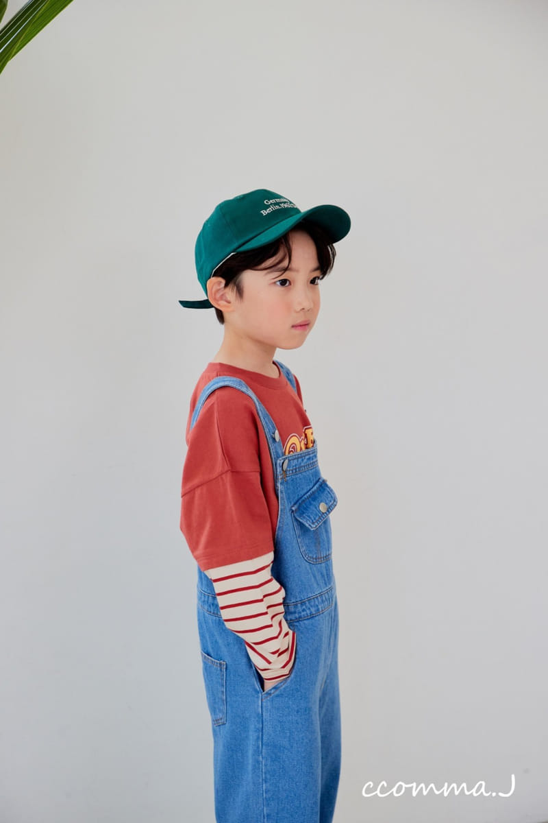 Oda - Korean Children Fashion - #discoveringself - Pocket Dungarees - 3