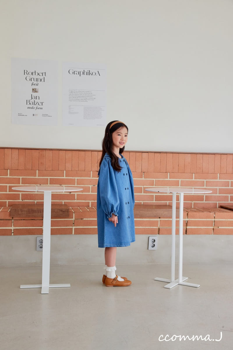 Oda - Korean Children Fashion - #fashionkids - Denim One-piece - 3
