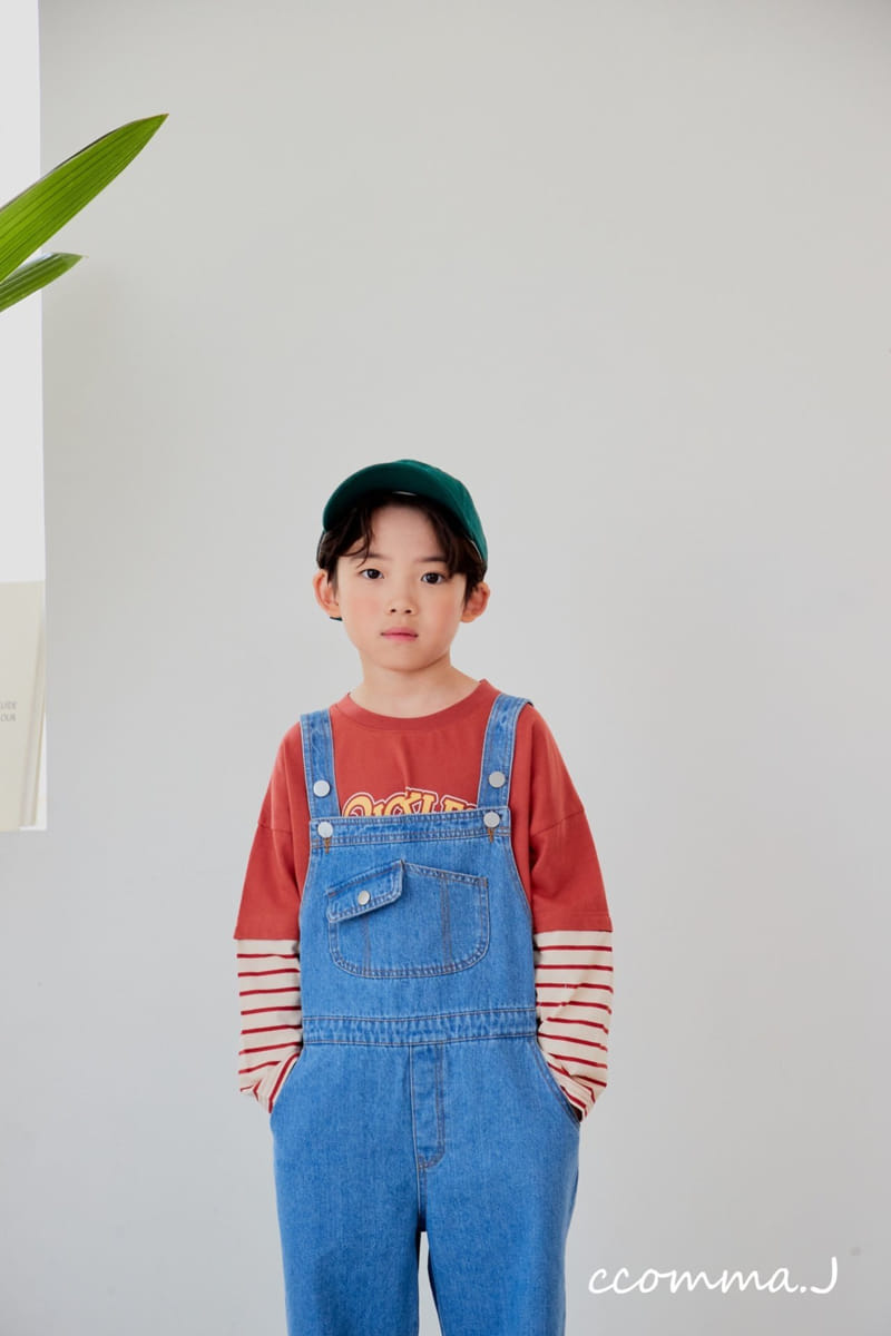 Oda - Korean Children Fashion - #kidsshorts - Pocket Dungarees - 5