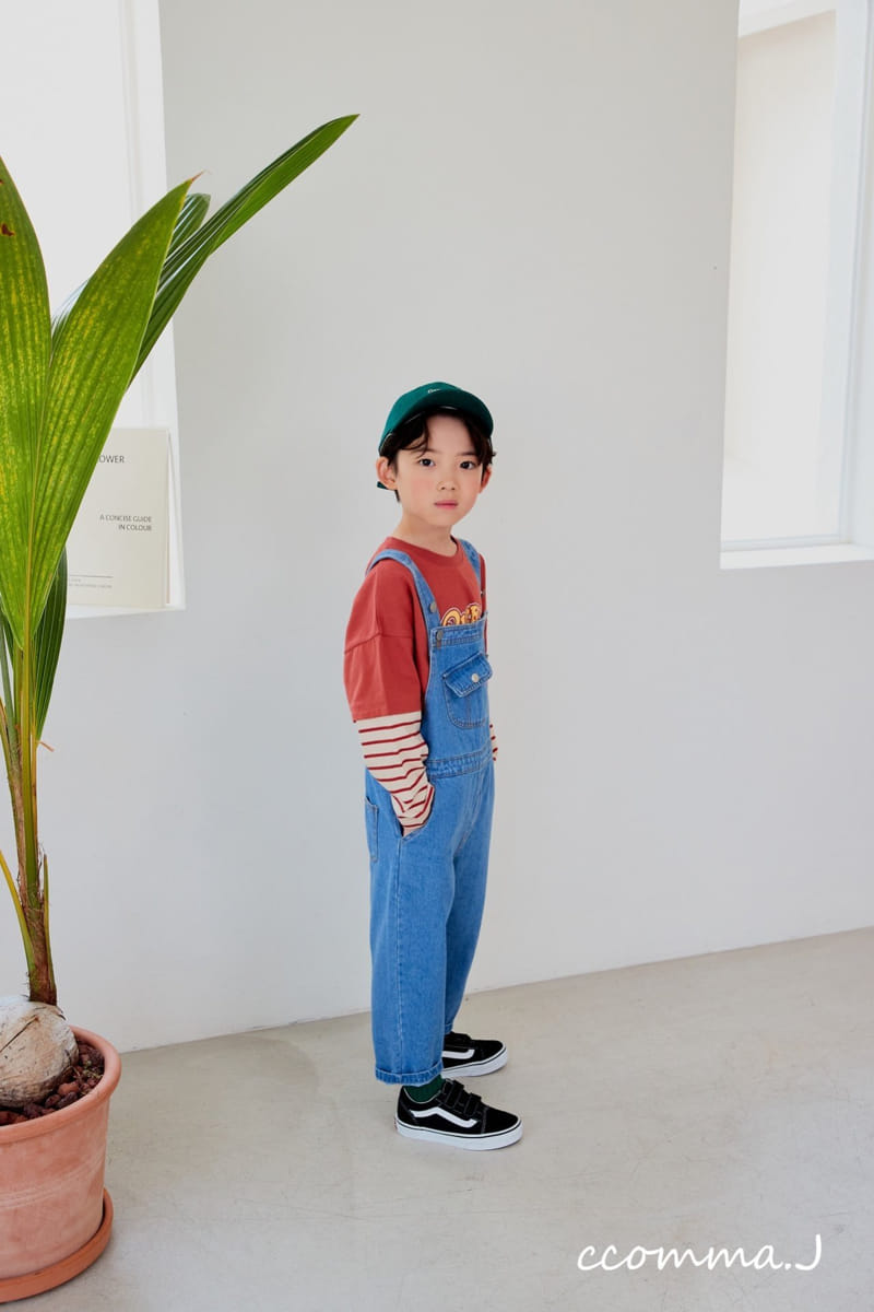 Oda - Korean Children Fashion - #kidzfashiontrend - Pocket Dungarees - 7