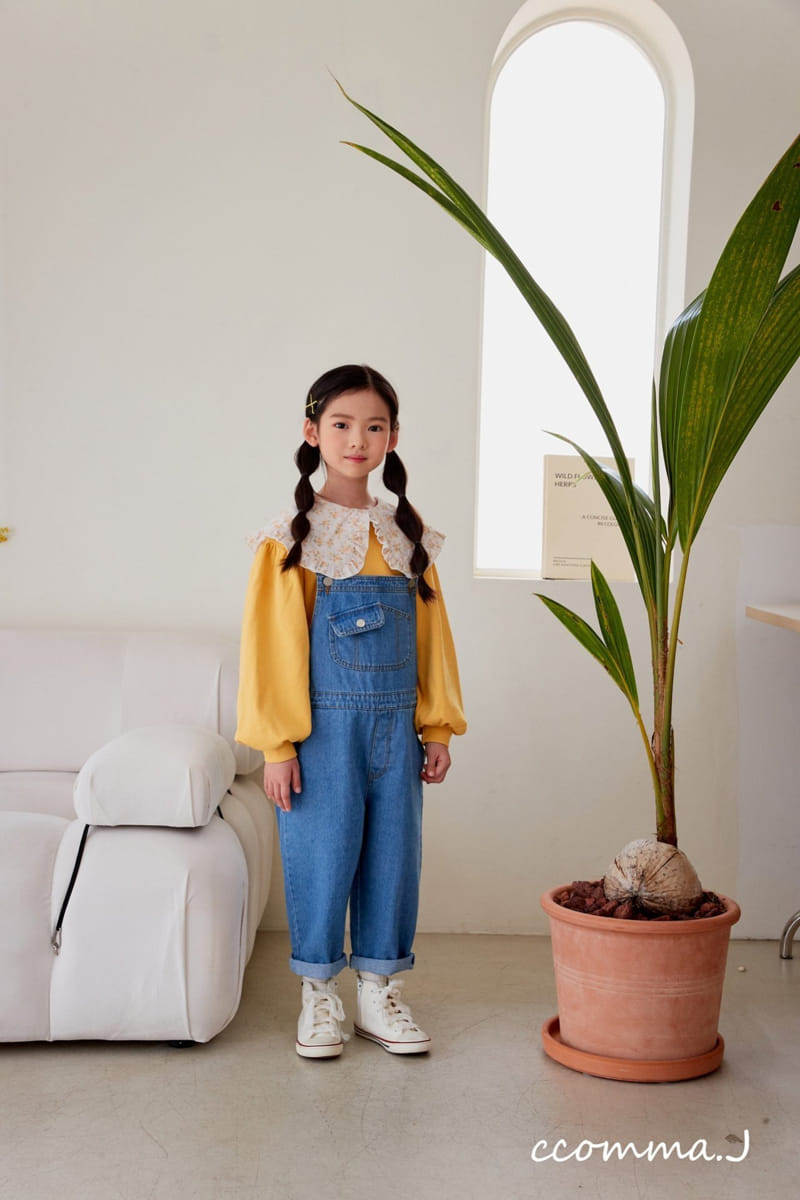 Oda - Korean Children Fashion - #littlefashionista - Pocket Dungarees - 9