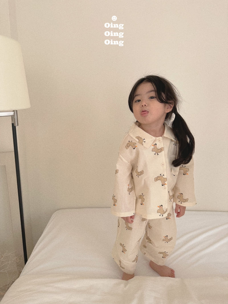 Oing - Korean Children Fashion - #Kfashion4kids - Bird Pajama Set - 3