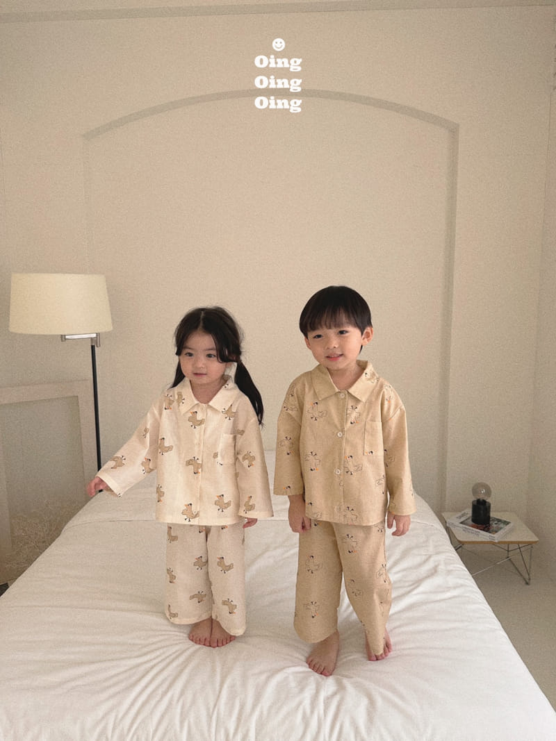 Oing - Korean Children Fashion - #childofig - Bird Pajama Set - 11