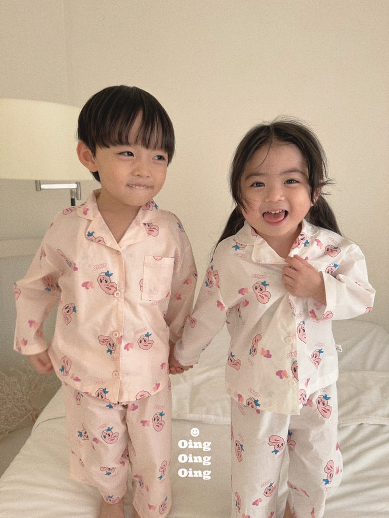 Oing - Korean Children Fashion - #kidsshorts - Sugar Ring Pajama Set